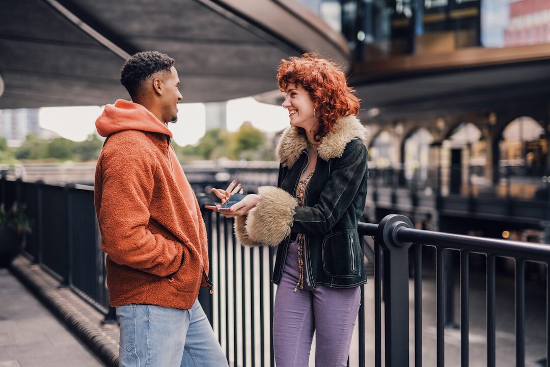 people having meaningful conversation