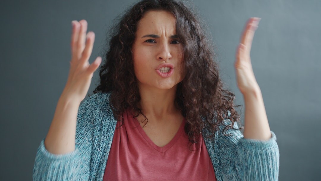woman speaking confidently