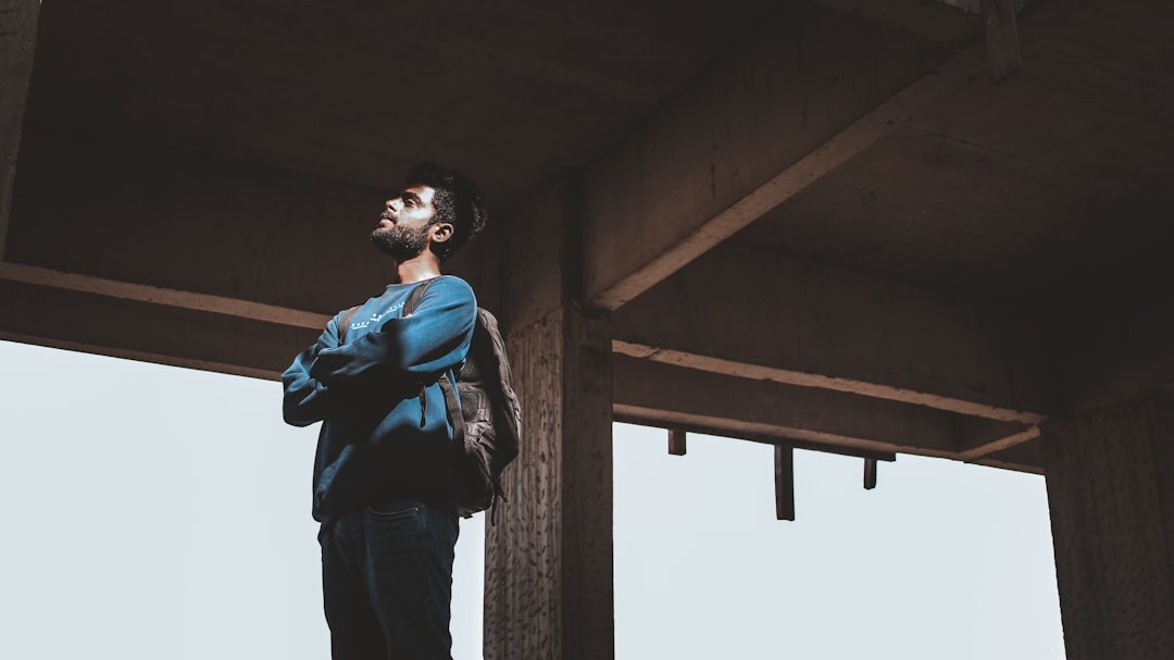 confident person standing tall